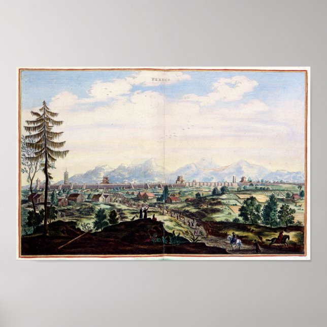 PEKING von Nieuhoff Poster (Vorne)