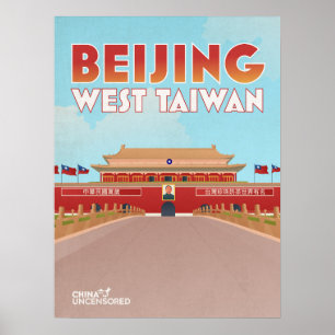 Peking West Taiwan Poster 18" x 24"