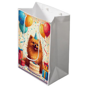 Pekinger Geburtstagsfeier Mittlere Geschenktüte