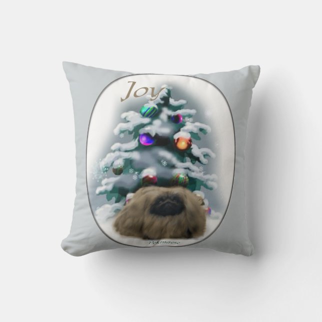 Pekinger Weihnachten Kissen (Vorderseite)
