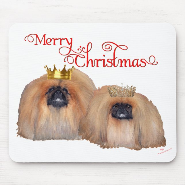 Pekinger Weihnachten Mousepad (Vorne)