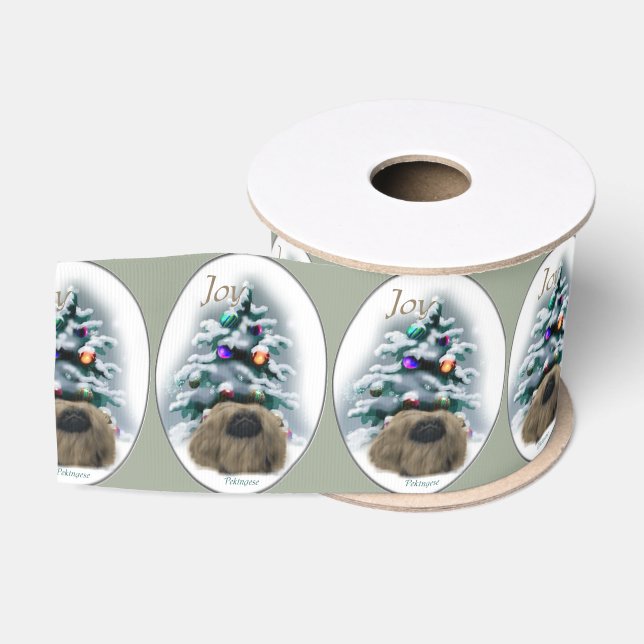 Pekinger Weihnachten Ripsband (Spule)