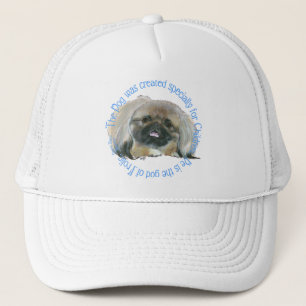 Pekinger Weisheit - Der Hund ist der Gott der Fröh Truckerkappe