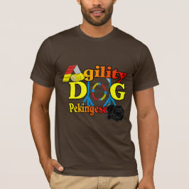Pekingese_Agility Geschenke T-Shirt