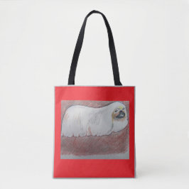 Pekingese Buchtasche Tasche