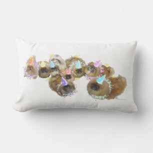 Pekingese Celebration Group Lendenkissen