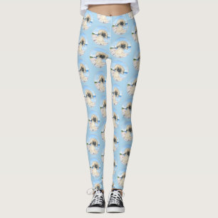 Pekingese-Design-Leggings Leggings