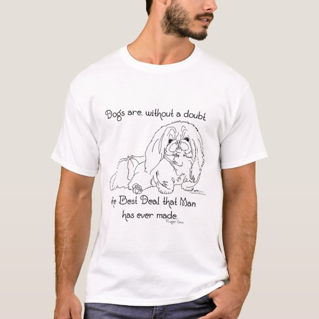 Pekingese Dog T-Shirt (Vorderseite)