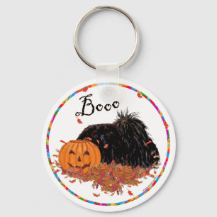 Pekingese Halloween Schlüsselanhänger
