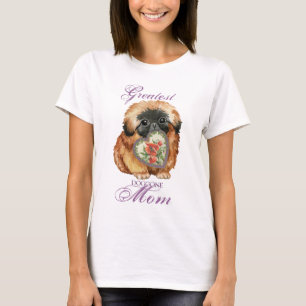 Pekingese Herzliche Mama T-Shirt