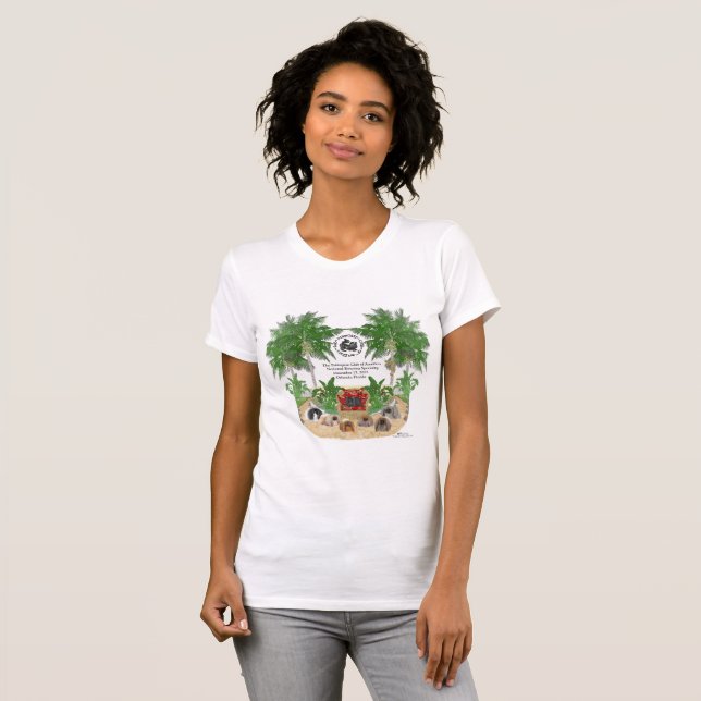Pekingese Hunde T-Shirt (Vorne ganz)
