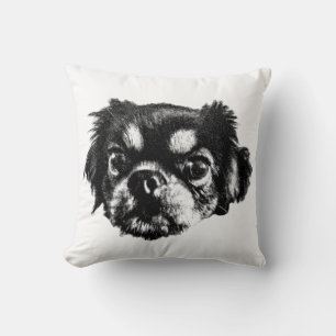 Pekingese-Hundekissen – Weiches und mutiges Design Kissen