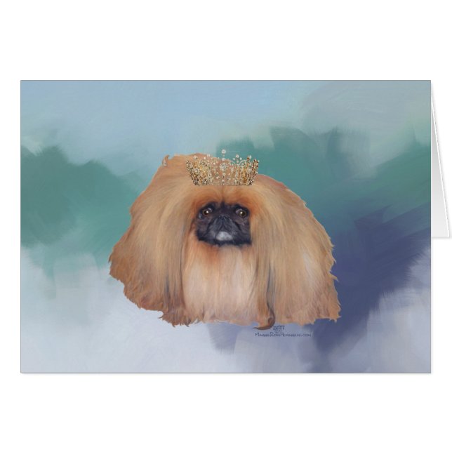 Pekingese Ice Princess (Vorderseite (Horizontal))