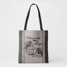 Pekingese Kunst, wenn alles versage Zitat