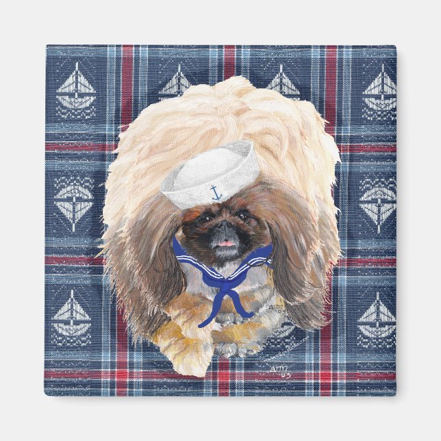 Pekingese Magnet (Vorne)