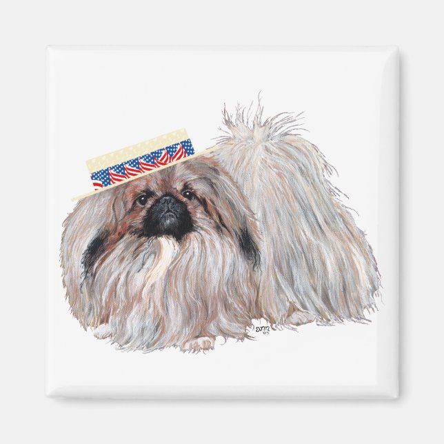 Pekingese Magnet (Vorne)