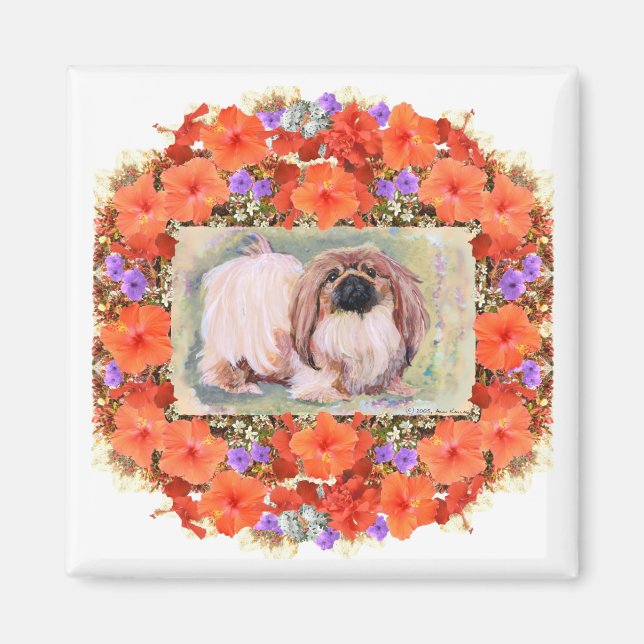 Pekingese Magnet (Vorne)