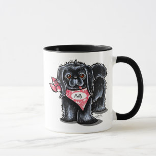 Pekingese Pekingese Name Personalisiert Rosa Tasse