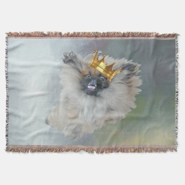 Pekingese Prince Decke (Vorderseite)