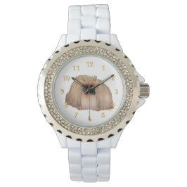 Pekingese Queen Armbanduhr