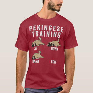 Pekingese Trainingshund T-Shirt