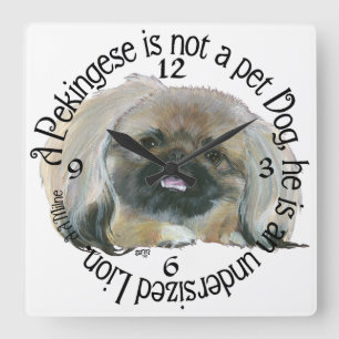 Pekingese Uhr