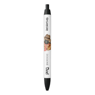 Pekingese Vater Black Ink Pen Kugelschreiber