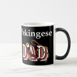 Pekingese Vater Geschenke Verwandlungstasse