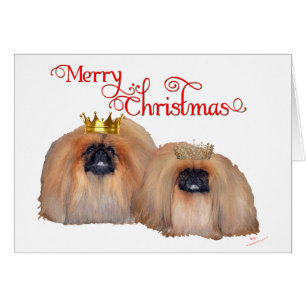 Pekingese Weihnachten