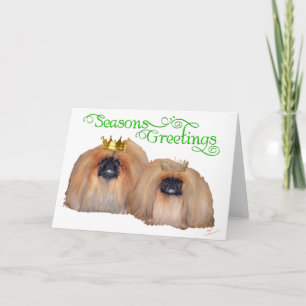 Pekingese Weihnachten