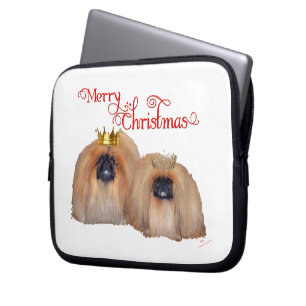 Pekingese Weihnachten Laptopschutzhülle