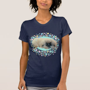 Pekingeser Blasen Glück T-Shirt
