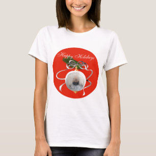 Pekingeser Hund Weihnachten T-Shirt