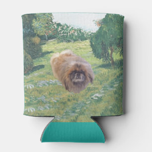 Pekingeser Wiese Dosenkühler