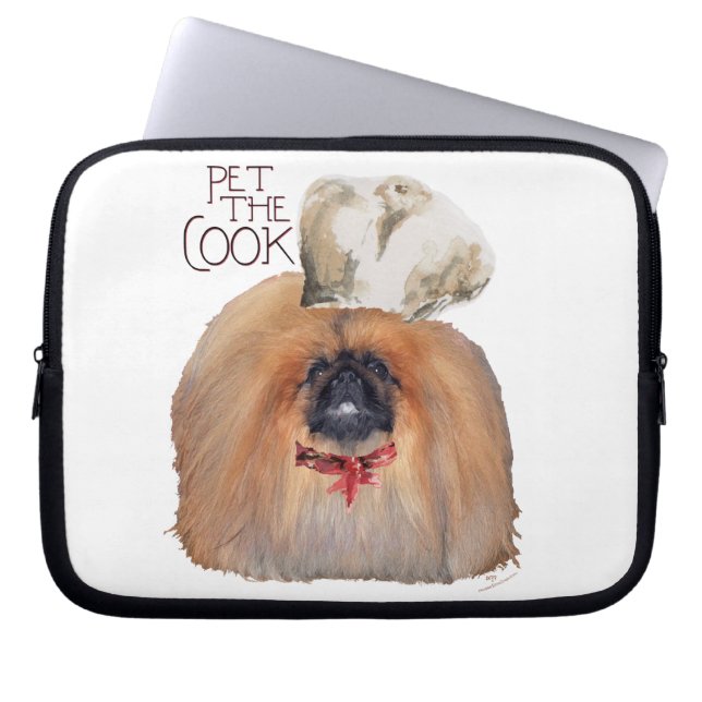 Pekingesischer Koch — männlich Laptopschutzhülle (Vorderseite)