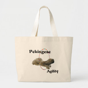 Pekingisches Agility Jumbo Stoffbeutel