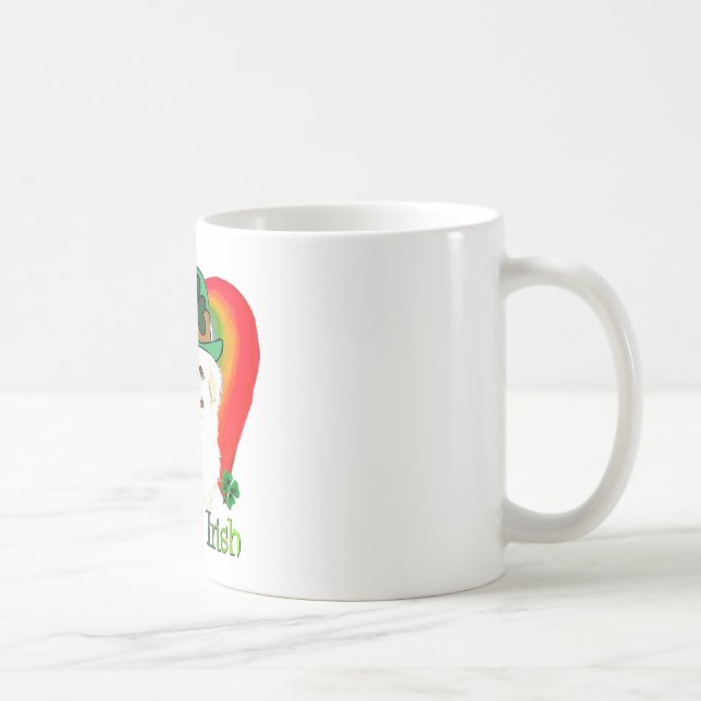 Pekingnese St Patricks Kaffeetasse (Rechts)