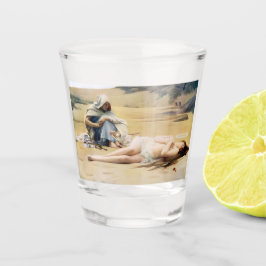 Pelagia und Philammon (Tod eines schönen Heiligen) Schnapsglas