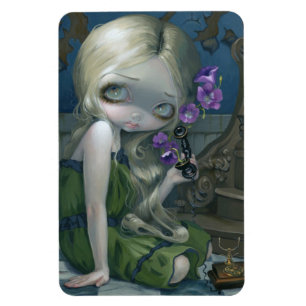 "Pelargonie-" Flexmagnet Magnet