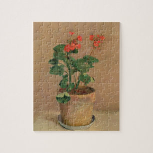 Pelargonien in einem Topf, c.1905 (Öl auf