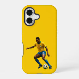 Pele - Brasilien iPhone 16 Hülle