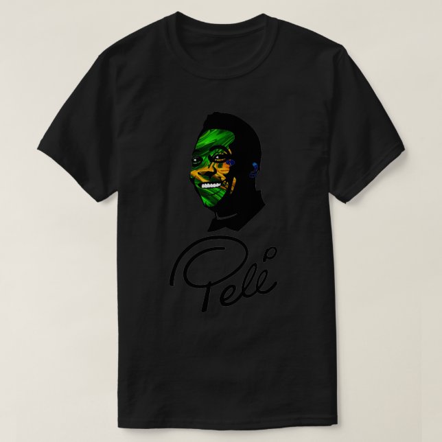 Pele Brazil Player 4 T-Shirt (Design vorne)