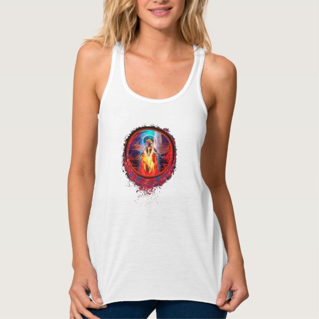 PELE Feuergöttin Tank Top (Vorderseite)
