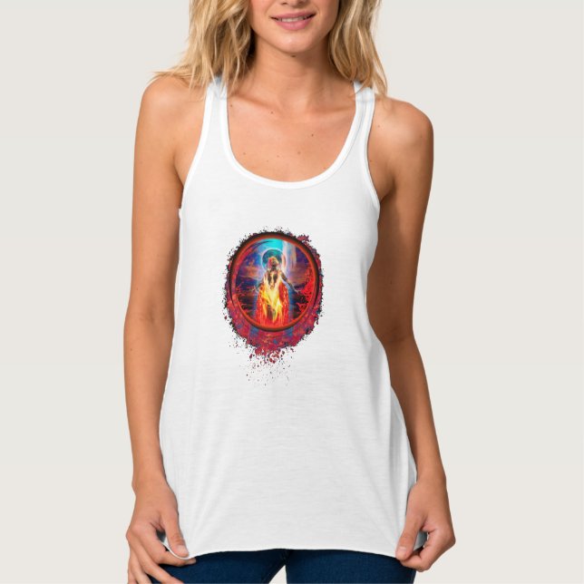  PELE Goddess of Fire Tank Top (Vorderseite)