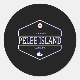 Pelee Island Ontario Kanada Runder Aufkleber
