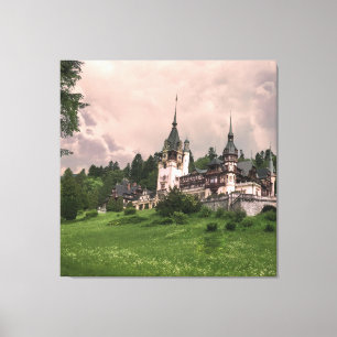 Peles Castle Rumänien Leinwanddruck