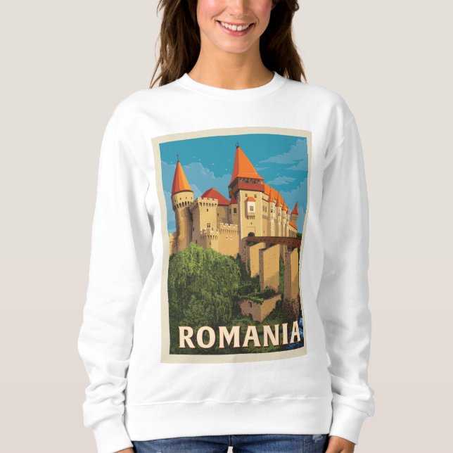 Peles Castle Rumänien Sweatshirt (Vorderseite)