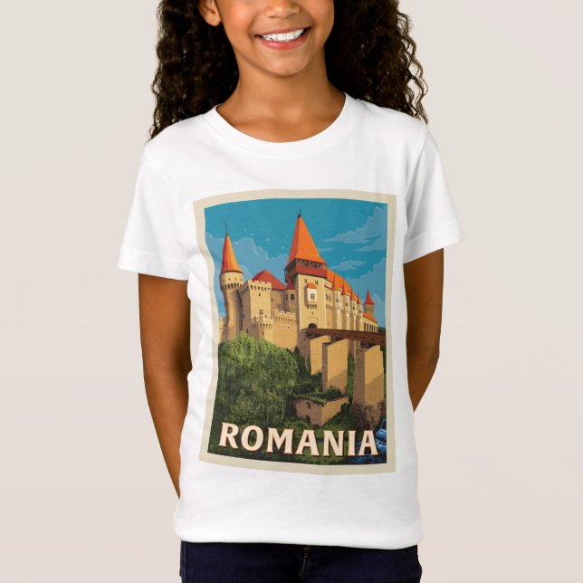 Peles Castle Rumänien T-Shirt (Vorderseite)