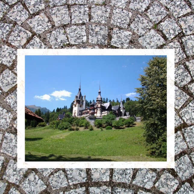 Peles Castle, Sinaia, Rumänien Postkarte (Von Creator hochgeladen)