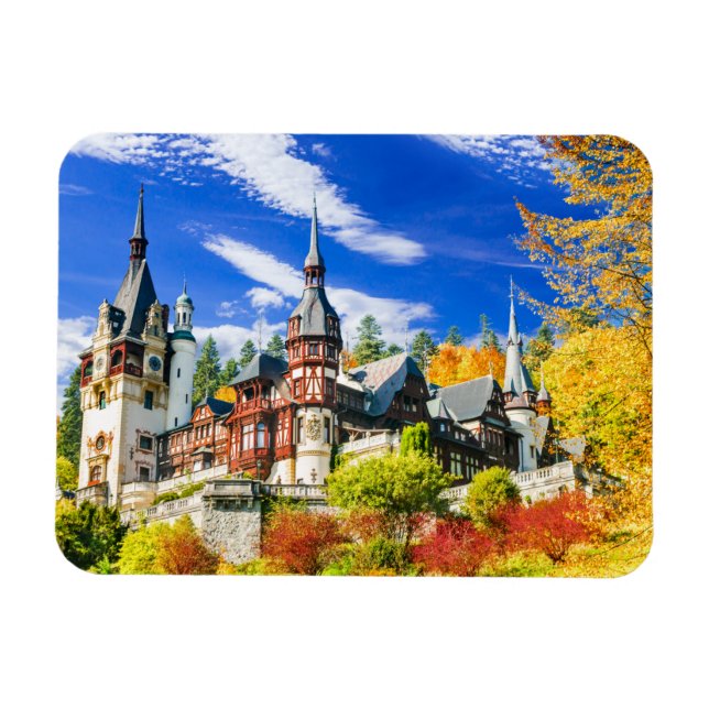 Peles Schloss Sinaia Magnet (Horizontal)